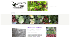 Desktop Screenshot of deberryfarm.com